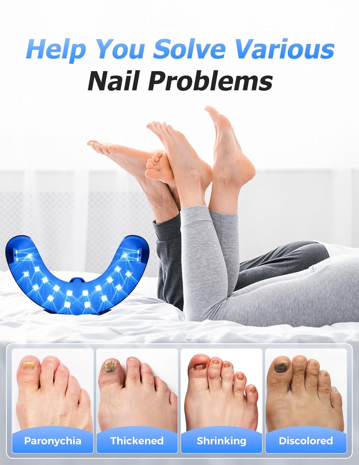 FungaRelief - Multi-Nail Laser Therapy Device