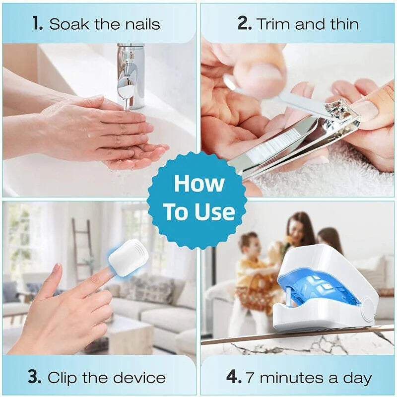 LED Laser Device for Nail Fungus Treatment